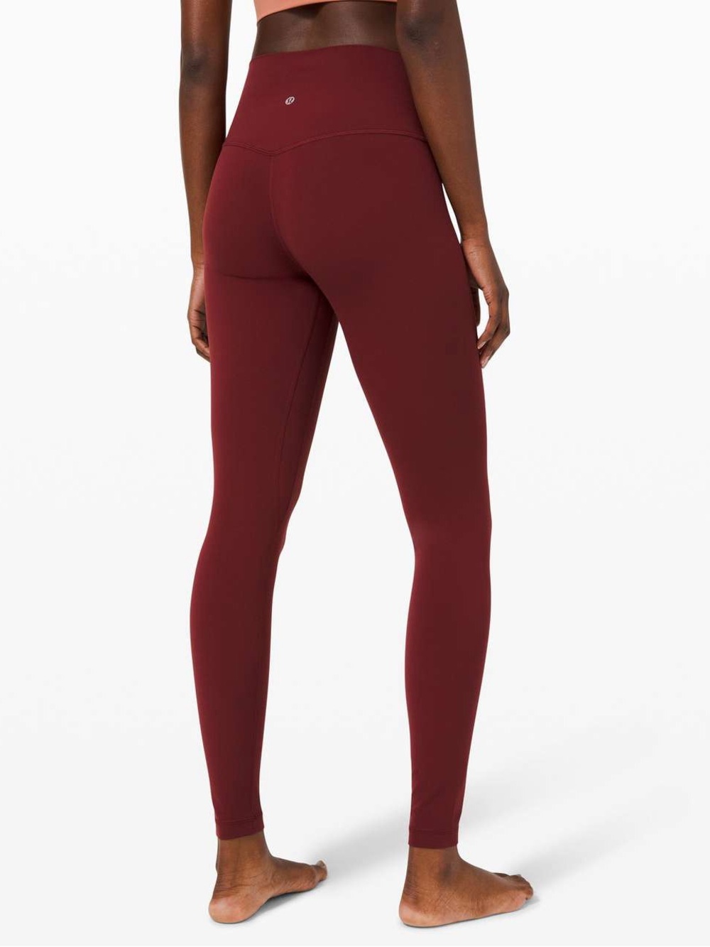 lululemon Align High-Rise Pant 28” in Red Merlot